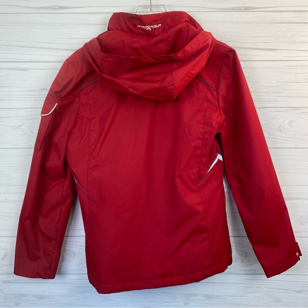 Red Zip-Up Jacket - Picture 2 of 6